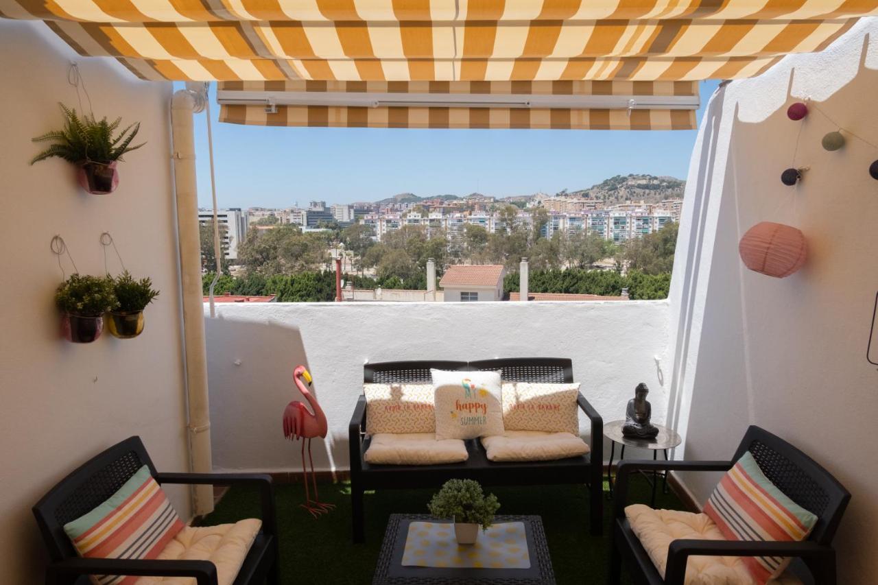 Penthouse City Center Private Terrace Wifi 马拉加 外观 照片