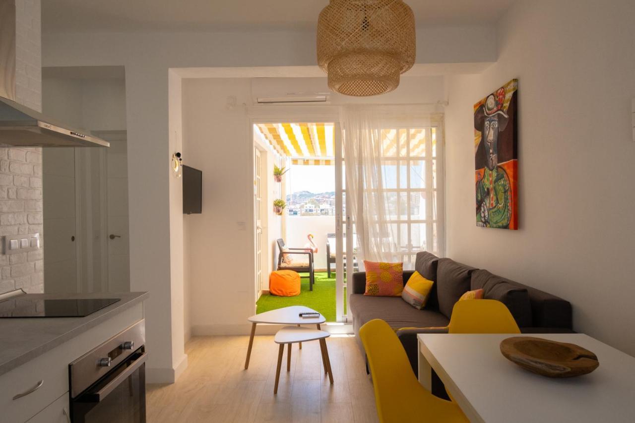 Penthouse City Center Private Terrace Wifi 马拉加 外观 照片