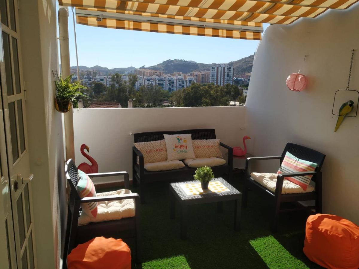 Penthouse City Center Private Terrace Wifi 马拉加 外观 照片